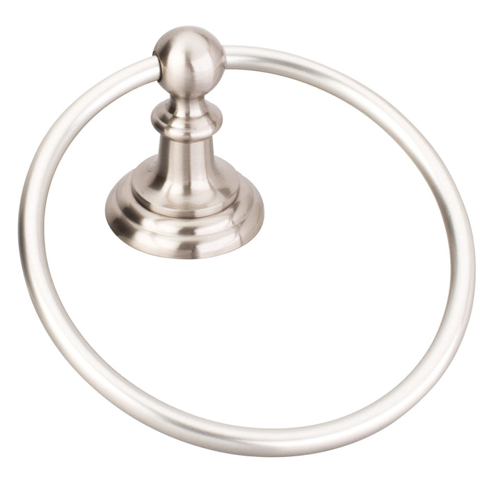 Elements BHE5-06SN Fairview Satin Nickel Towel Ring - Contractor Packed Satin Nickel