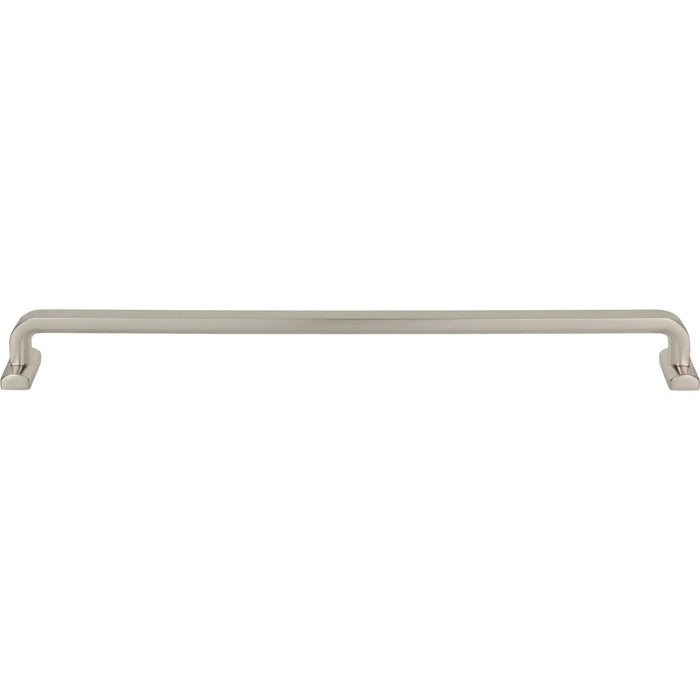 Top Knobs TK3167BSN Harrison 12" Center to Center Bar Pull Brushed Satin Nickel - KnobDepot
