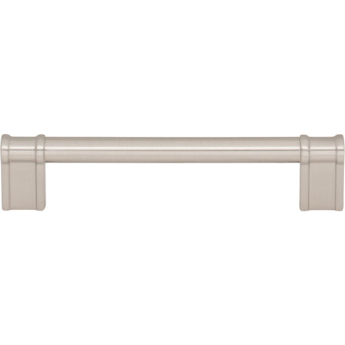 Top Knobs TK3383BSN Newburn 5 1/16" Center to Center Bar Pull Brushed Satin Nickel - KnobDepot