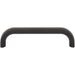 Top Knobs TK3342BLK Brockwell 3 3/4" Center to Center Bar Pull Flat Black - KnobDepot