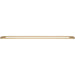 Top Knobs TK3357HB Brockwell 12" Center to Center Pull Backplate Honey Bronze - KnobDepot