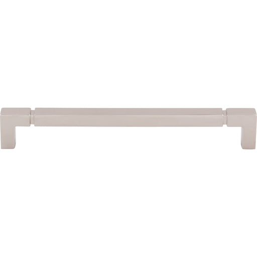 Top Knobs TK3224PN Langston 7 9/16" Center to Center Bar Pull Polished Nickel - KnobDepot