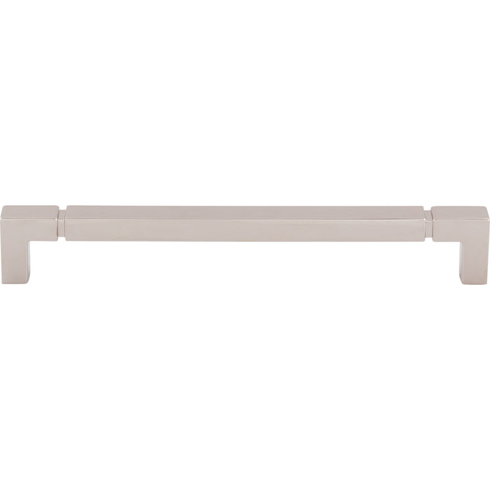 Top Knobs TK3224PN Langston 7 9/16" Center to Center Bar Pull Polished Nickel - KnobDepot