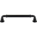 Top Knobs TK3143BLK Cranford 6 5/16" Center to Center Bar Pull Flat Black - KnobDepot