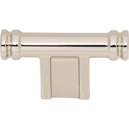 Top Knobs TK3380PN Newburn 2 1/4" Length Bar Knob Polished Nickel - KnobDepot