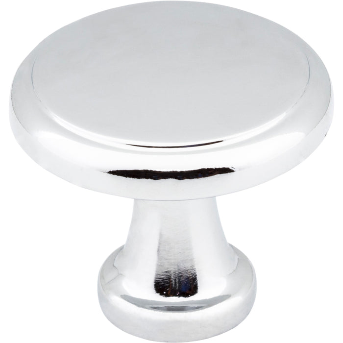 Elements 3970-PC Kenner 1-3/16" Diameter Mushroom Knob Polished Chrome