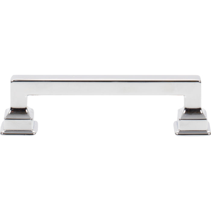 Atlas Homewares A622-CH Erika 3 3/4in Center to Center Bar Pull Polished Chrome