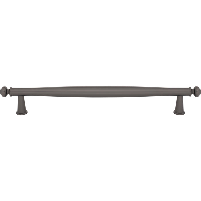 Top Knobs TK3197AG Coddington 12" Center to Center Appliance Pull Ash Gray - KnobDepot