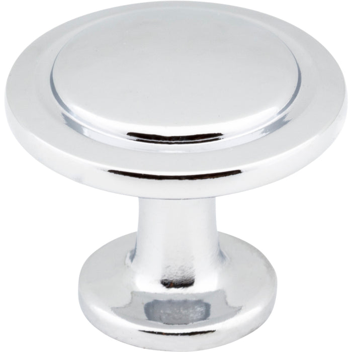 Elements 3960-PC Gatsby 1-1/4" Diameter Mushroom Knob Polished Chrome