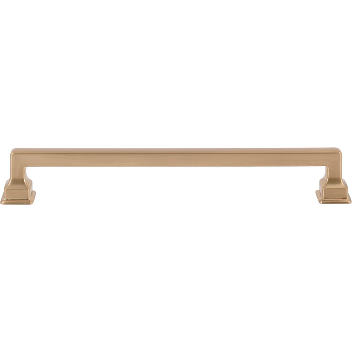 Atlas Homewares A625-WB Erika 7 9/16in Center to Center Bar Pull Warm Brass