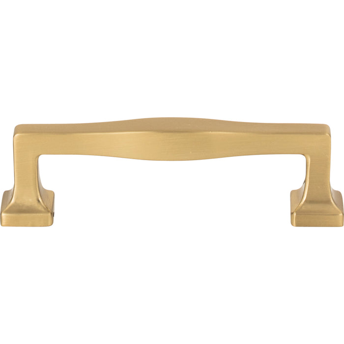 Atlas Homewares A203-WB Kate 3 3/4in Center to Center Bar Pull Warm Brass