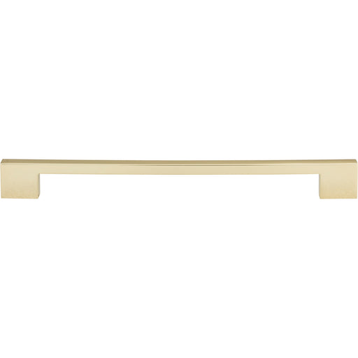 Atlas Homewares A866-FG Thin Square 11 5/16in (287mm) Center to Center Bar Pull French Gold - KnobDepot