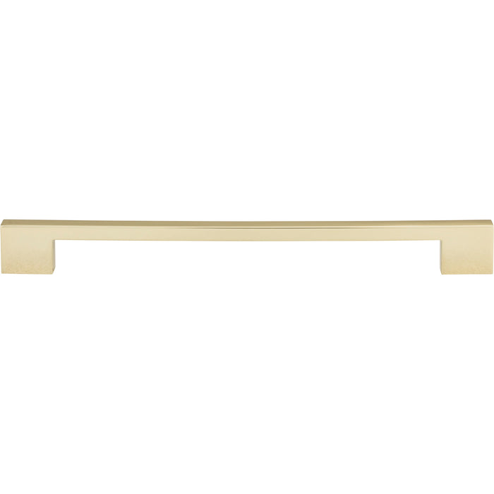 Atlas Homewares A866-FG Thin Square 11 5/16in (287mm) Center to Center Bar Pull French Gold - KnobDepot