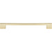 Atlas Homewares A866-FG Thin Square 11 5/16in (287mm) Center to Center Bar Pull French Gold - KnobDepot