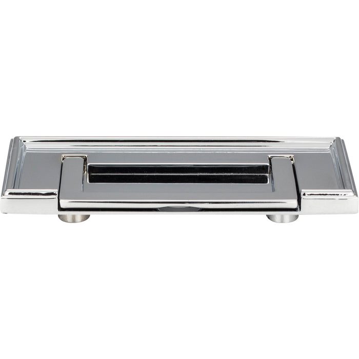 Atlas Homewares 381-CH Campaign 3in Center to Center Drop Handle Polished Chrome