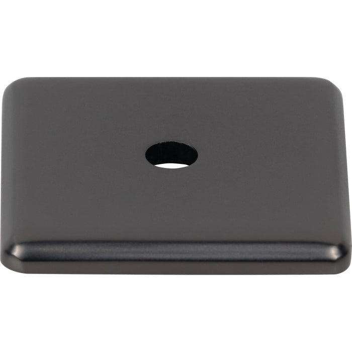 Top Knobs TK3280AG Radcliffe Knob Backplate Ash Gray - KnobDepot