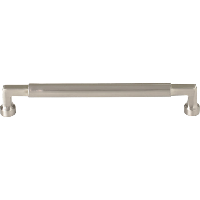 Top Knobs TK3094BSN Cumberland 7 9/16" Center to Center Bar Pull Brushed Satin Nickel - KnobDepot