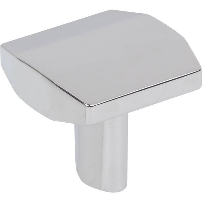 Elements 641PC William 1-1/4" Length Square Knob Polished Chrome