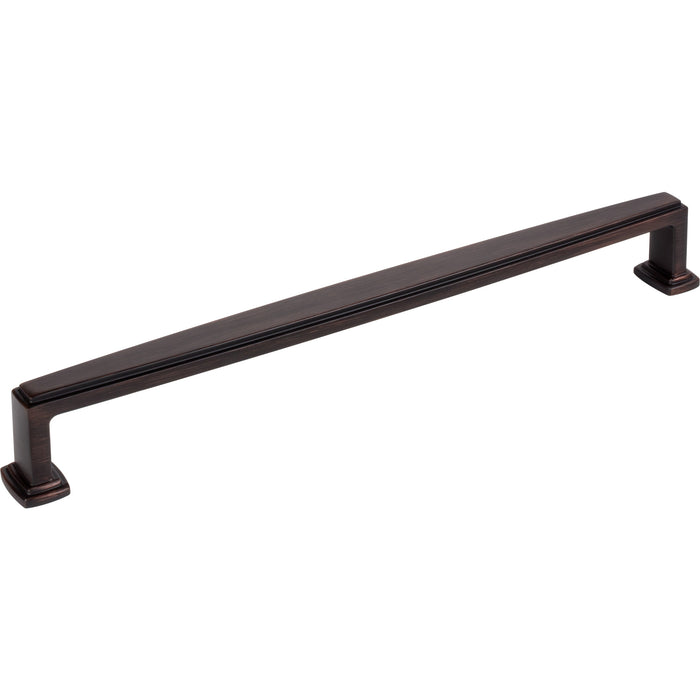 Jeffrey Alexander 171-12DBAC Richard 12" Center-to-Center Appliance Pull Brushed Oil Rubbed Bronze
