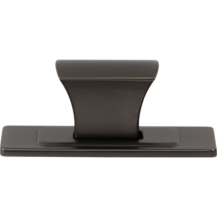 Atlas Homewares A6001-SL Zander 1 1/4in Length Rectangle Knob Slate
