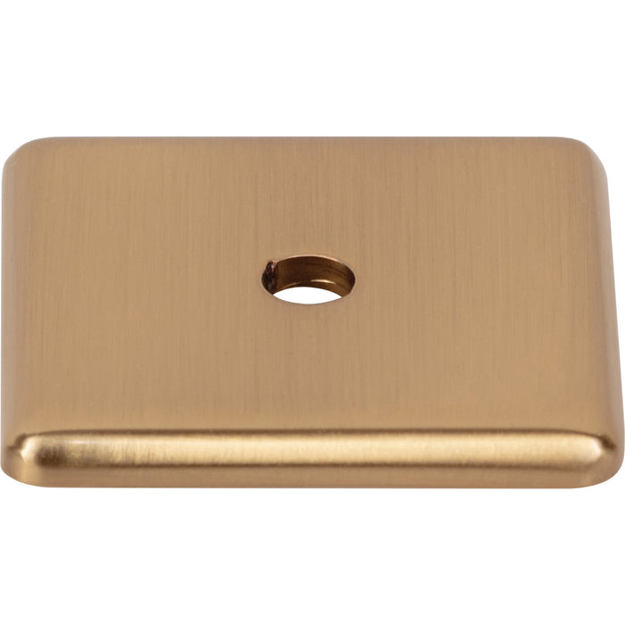 Top Knobs TK3280HB Radcliffe Knob Backplate Honey Bronze - KnobDepot