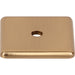Top Knobs TK3280HB Radcliffe Knob Backplate Honey Bronze - KnobDepot