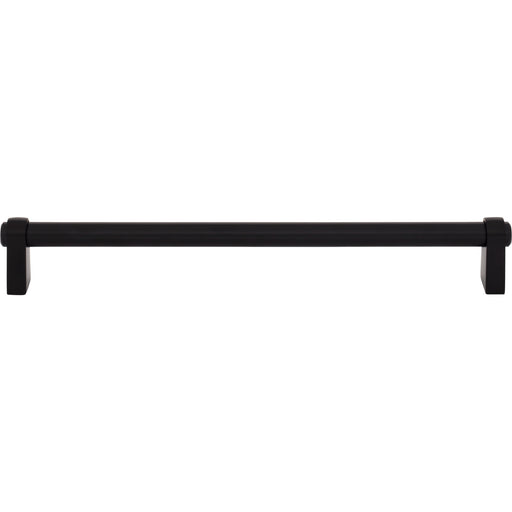 Top Knobs TK3214BLK Lawrence 8 13/16" Center to Center Bar Pull Flat Black - KnobDepot