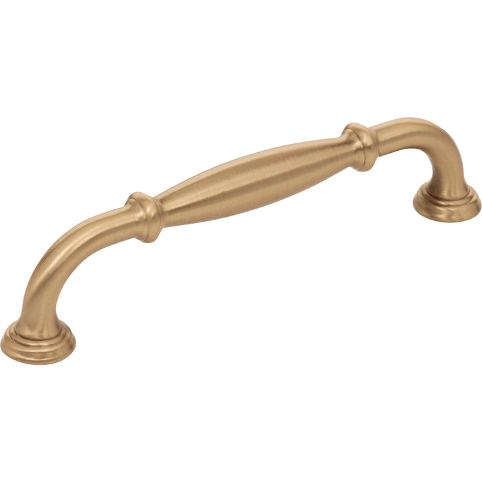 Jeffrey Alexander 658-128SBZ Tiffany 128 mm Center-to-Center Bar Pull Satin Bronze