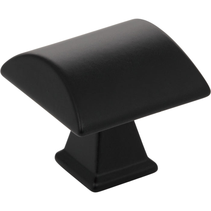 Jeffrey Alexander 944MB Roman 1-1/4" Length Square Knob Matte Black
