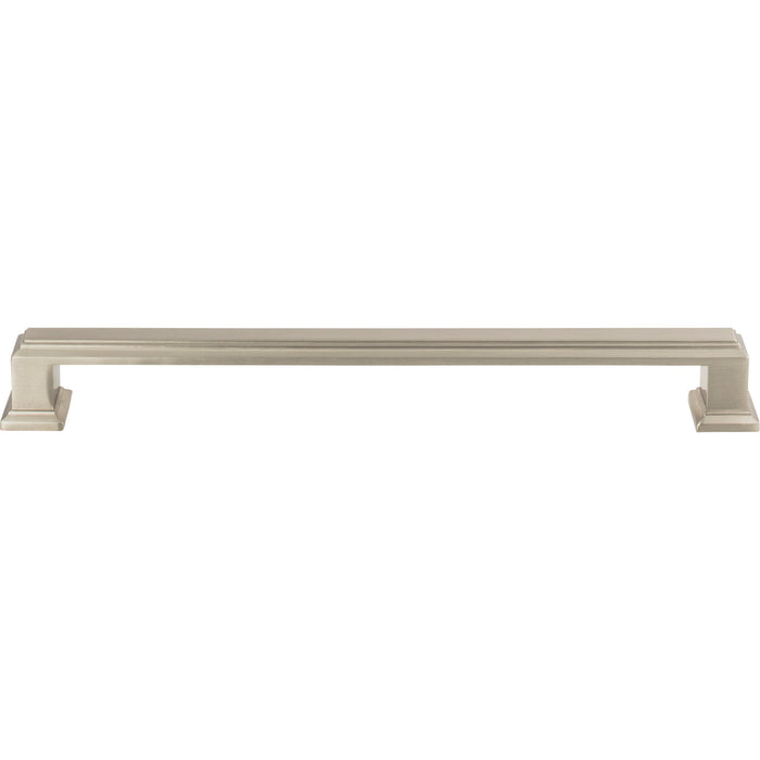 Atlas Homewares 293-BRN Sutton Place 7 9/16in Center to Center Bar Pull Brushed Nickel