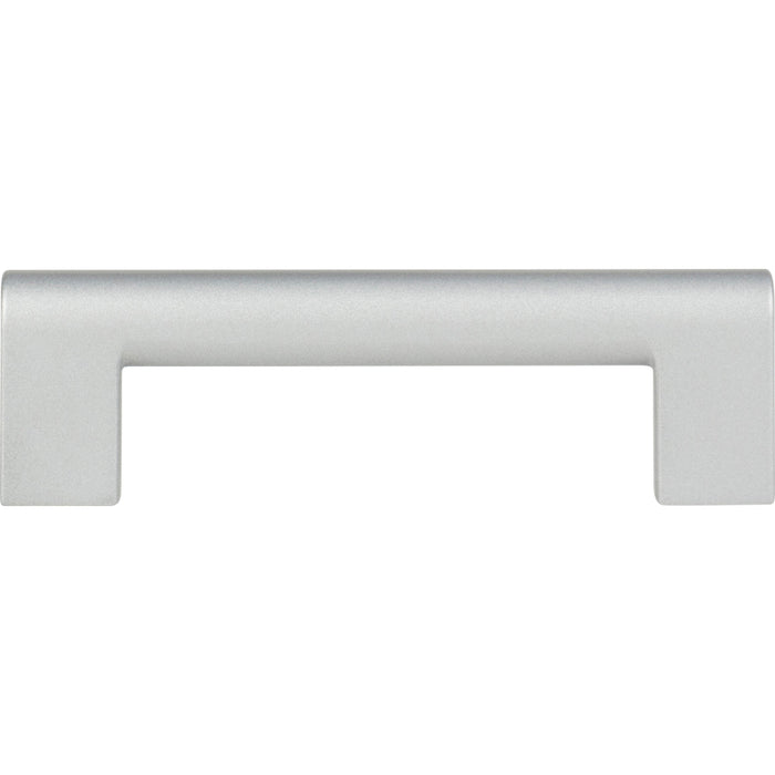 Atlas Homewares 438-MC Round Rail 3 3/4in Center to Center Bar Pull Matte Chrome