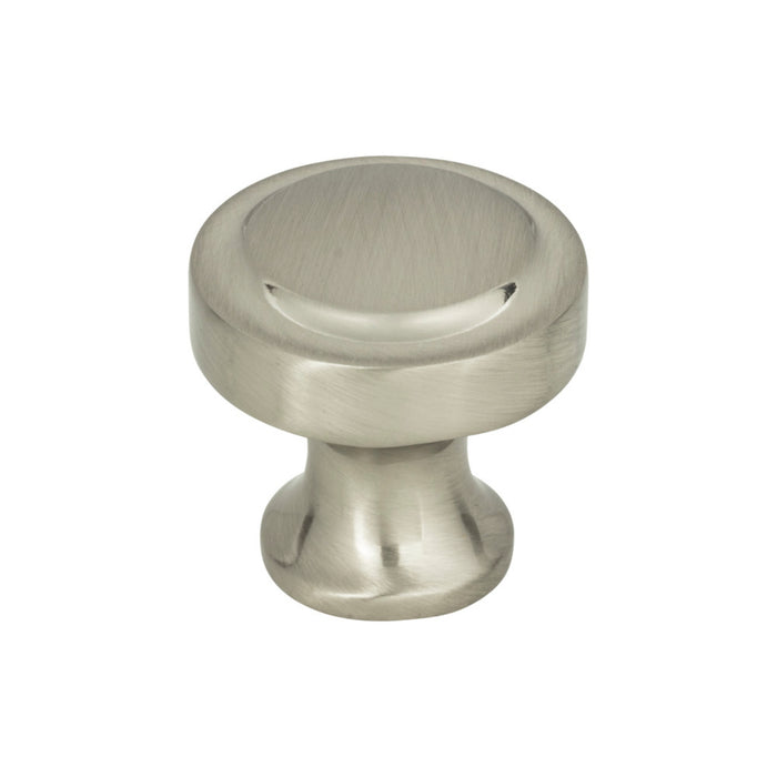 Atlas Homewares A300-BRN Bradbury 1 1/4in Diameter Round Knob Brushed Nickel
