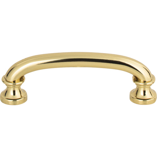 Atlas Homewares 329-FG Shelley 3in (76mm) Center to Center Bar Pull French Gold - KnobDepot