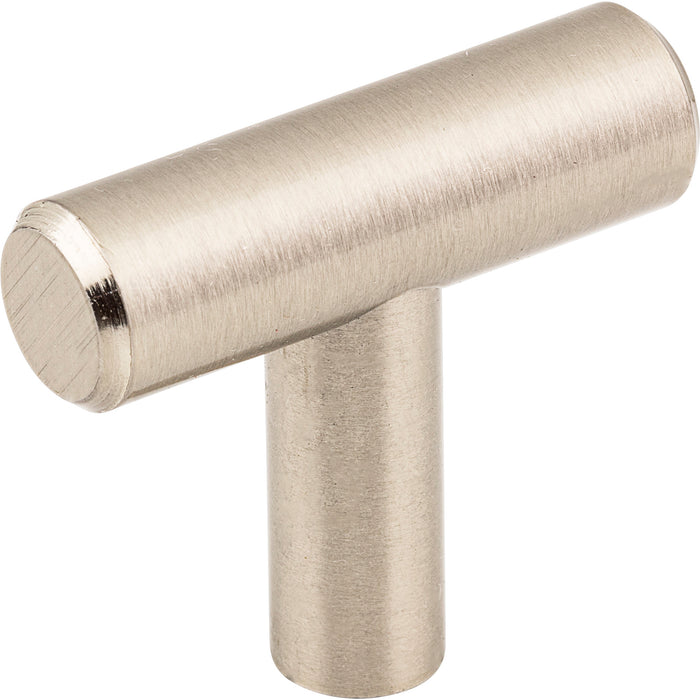 Elements 40SN Naples 1-9/16" Length Bar Knob Satin Nickel