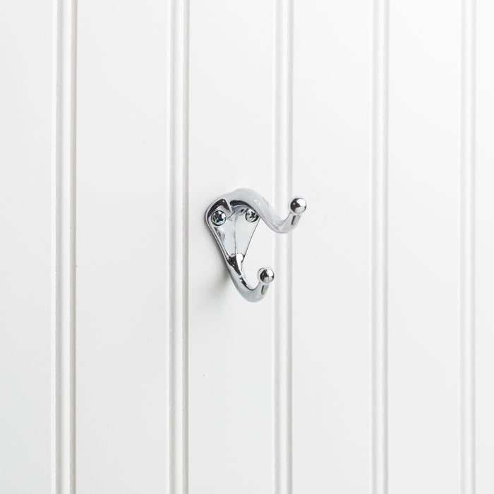 Elements YD10-231PC Wall Double Hook Polished Chrome