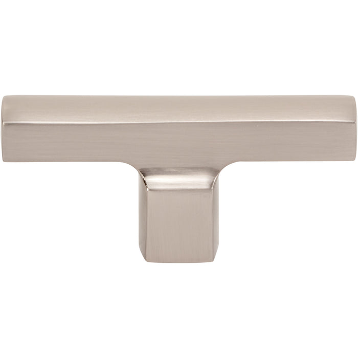 Atlas Homewares A521-BRN Reeves 2 3/4in Length Bar Knob Brushed Nickel