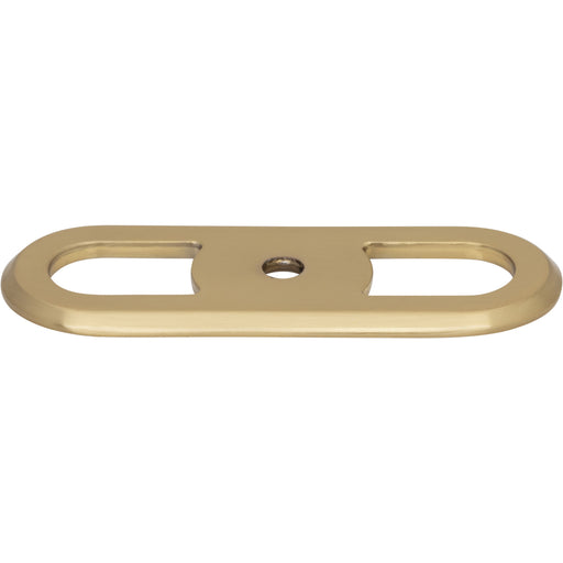 Top Knobs TK3351HB Brockwell 2 3/4" Center to Center Pull Backplate Honey Bronze - KnobDepot