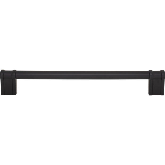 Top Knobs TK3389BLK Newburn 18" Center to Center Appliance Pull Flat Black - KnobDepot