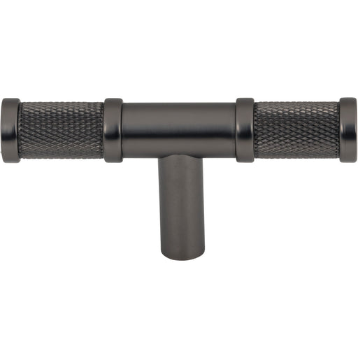 Top Knobs TK3231AG Burnham 3" Length Bar Knob Ash Gray - KnobDepot