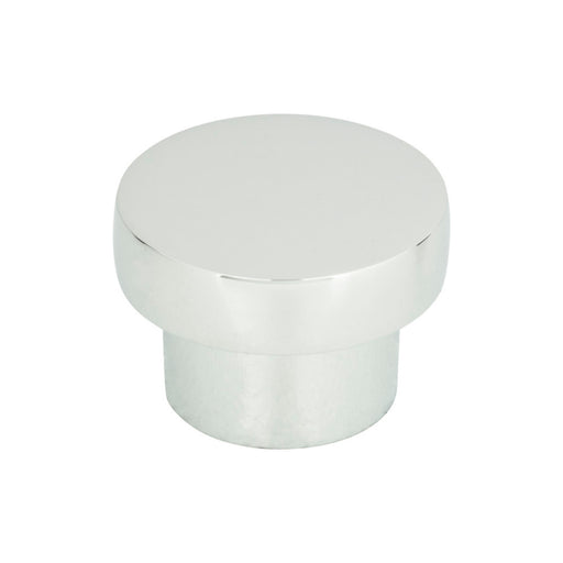 Atlas Homewares A912-CH Chunky Knobs 1-7/16in (37mm) Diameter Round Knob Polished Chrome - KnobDepot