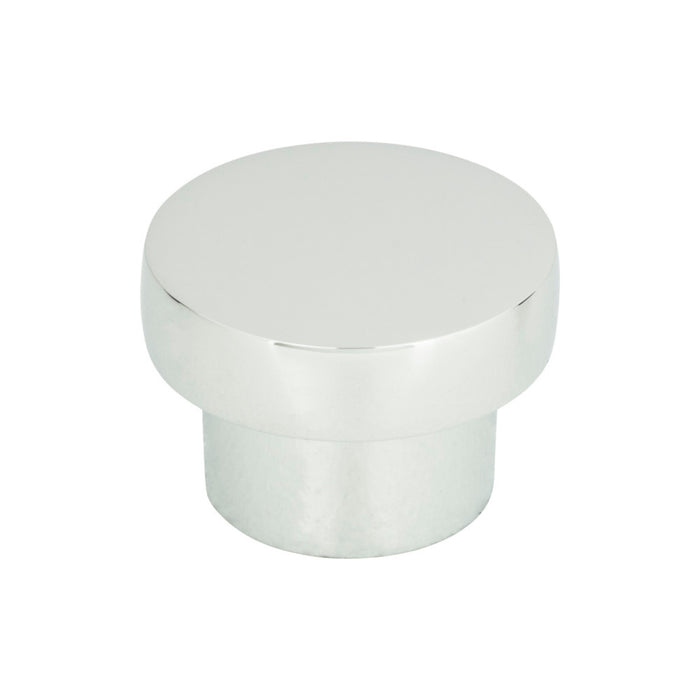 Atlas Homewares A912-CH Chunky Knobs 1-7/16in (37mm) Diameter Round Knob Polished Chrome - KnobDepot