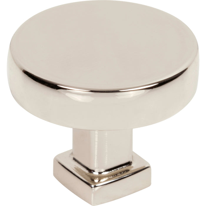 Jeffrey Alexander 929NI Ogden Ogden 1-3/8" (35mm) Diameter Mushroom Knob Polished Nickel