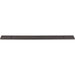 Top Knobs TK3287AG Radcliffe 12" Center to Center Pull Backplate Ash Gray - KnobDepot