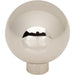 Top Knobs TK3341PN Brockwell 1 1/4" Diameter Round Knob Polished Nickel - KnobDepot