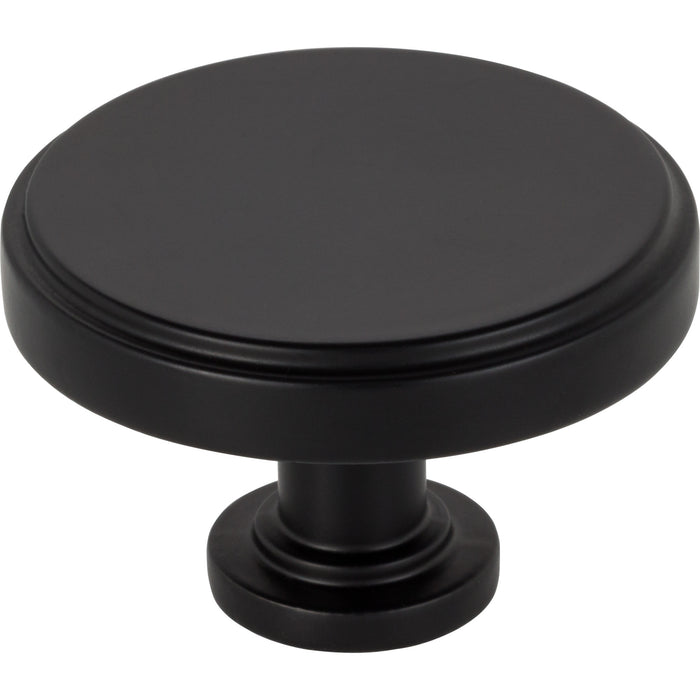 Jeffrey Alexander 171L-MB Richard 1-3/4" Diameter Round Knob Matte Black