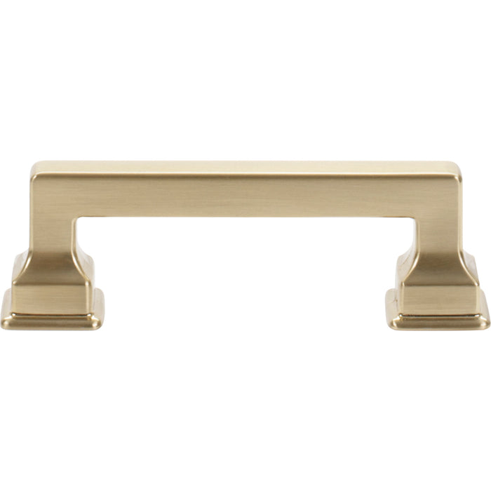Atlas Homewares A621-WB Erika 3in Center to Center Bar Pull Warm Brass
