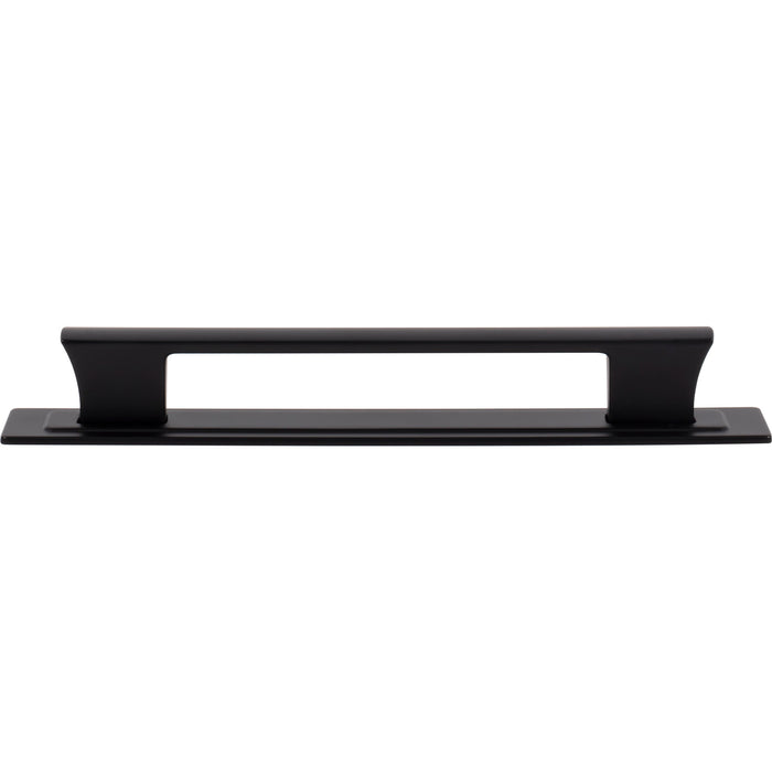 Atlas Homewares A6004-BL Zander 6 5/16in Center to Center Bar Pull Matte Black