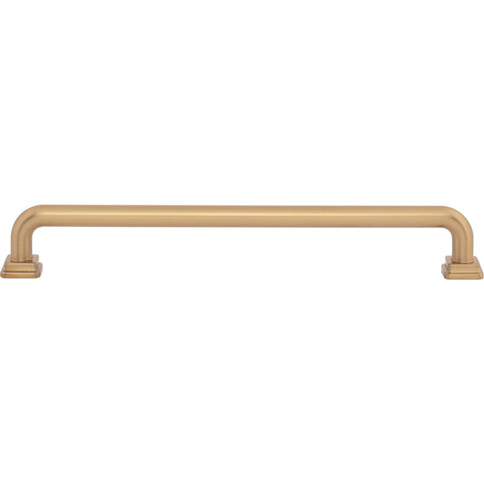 Atlas Homewares A6026-WB Kimberton 7 9/16in Center to Center Bar Pull Warm Brass