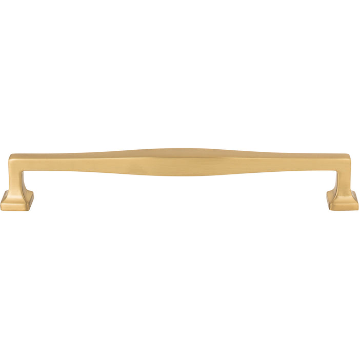 Atlas Homewares A206-WB Kate 7 9/16in Center to Center Bar Pull Warm Brass