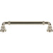 Top Knobs TK3143PN Cranford 6 5/16" Center to Center Bar Pull Polished Nickel - KnobDepot